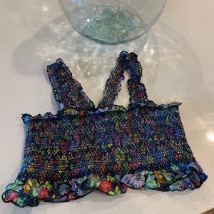 Urban Outfitters Floral Crop Top